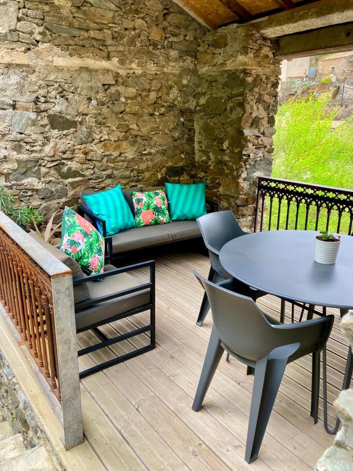 4 Star Cabaret Lastours 4 Chateaux Amazing Cathar Landmark Private Luxury 4 Star Air Conditioned Terrasse With Views Luaran gambar